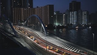 築地から豊洲へ引っ越し 早朝都内をターレ大移動