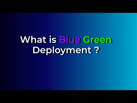 Video: Che cos'è una distribuzione blu verde?