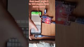 How to control servo motor with phone using &quot;arduino Uno r3&quot;! 🫨 #electricalindia #arduinouno