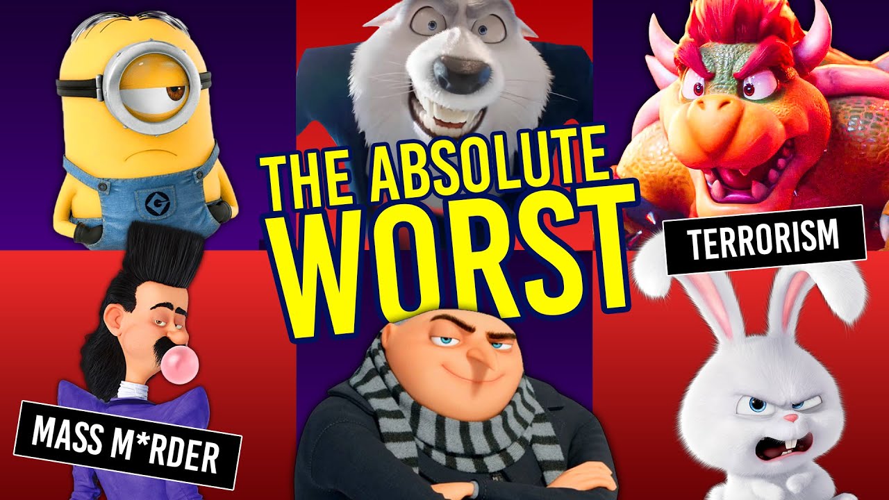 Абсолютно худшее, что сделал каждый злодей из Illumination