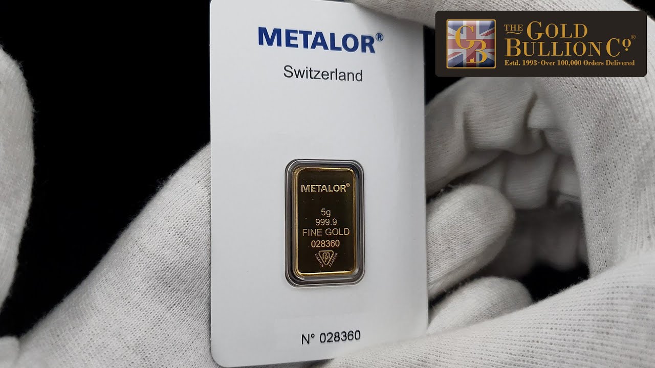 5g Metalor Gold Bar I Buy Now - YouTube