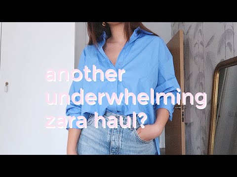 ANOTHER underwhelming Zara haul! Am I being picky?!