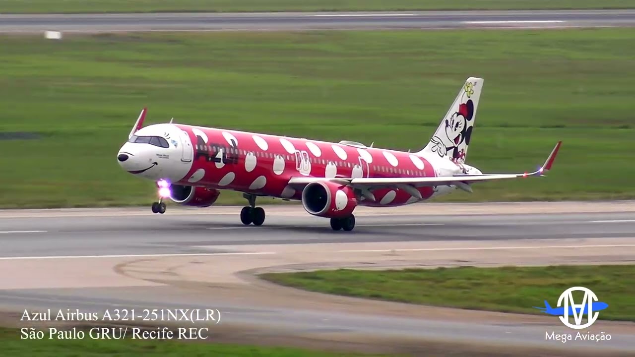 Aeroporto de Guarulhos  Agitado com Decolagens e Pousos  Belíssimas Dominando Toda Pista✔