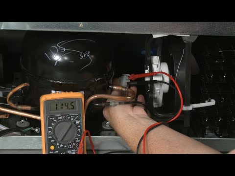 Freezer Condenser Fan Motor Testing