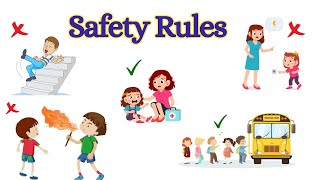 Safety rules | Safety rules for kids | Safety on road | Safety at home| #safetyrulesforkids #safety