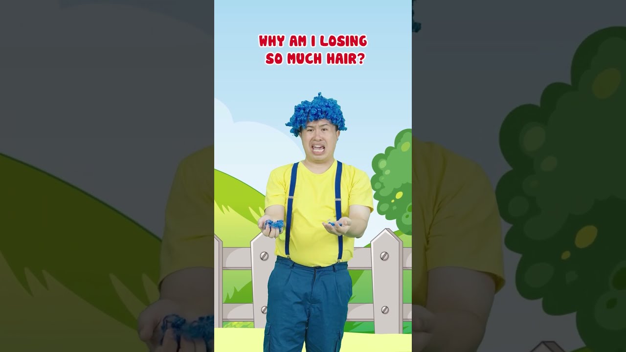 Oh No Where Is My Hair Don T Steal Things From Others Education Funny