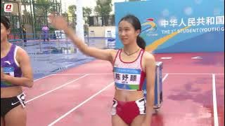 15 yrs old girl CHEN Yujie 100m 11.43s AU16B | 2023 Student & Junior Games of China