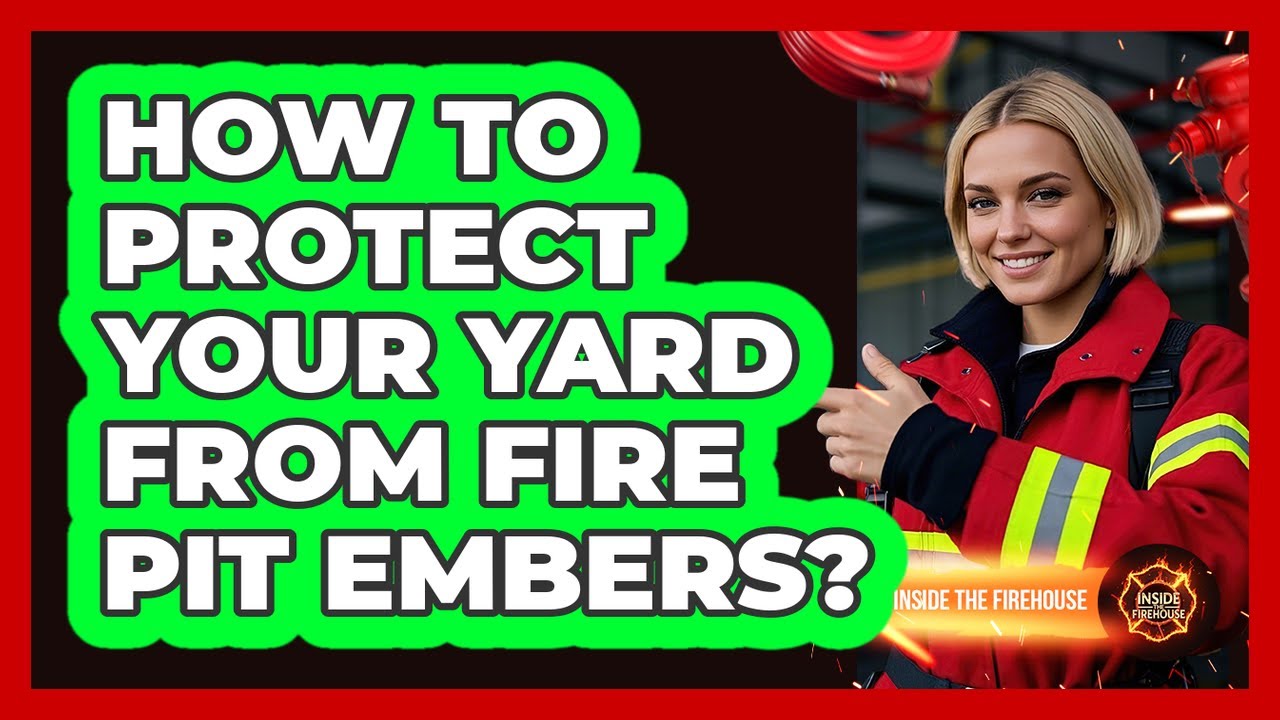 How To Protect Your Yard From Fire Pit Embers?