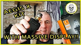 AEGIS X KIT WITH HUGE DISPLAY!!!!!!!!