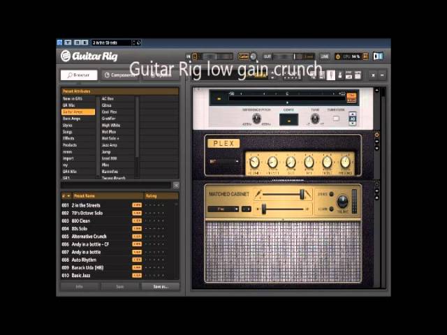 Guitar Rig 5 vs Amplitube 3 vs Revalver III.V, Part 1 : Marshall Plexi -  YouTube