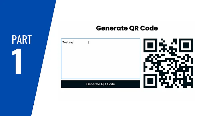Build Your Own QR Code Generator