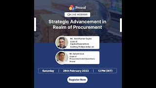 Strategic Advancement in Realm of Procurement