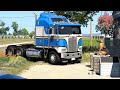 ATS Nebraska DLC - Beet Harvester from Alliance with the Kenworth K 100E