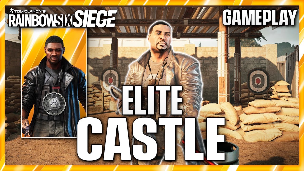 Jugando con ELITE de CASTLE | Brutal Swarm | Caramelo Rainbow Six Siege Gameplay Español