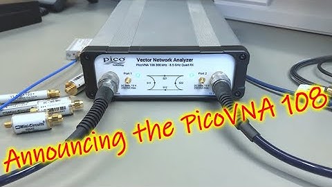 The Lightweight, Low Cost PICO VNA108