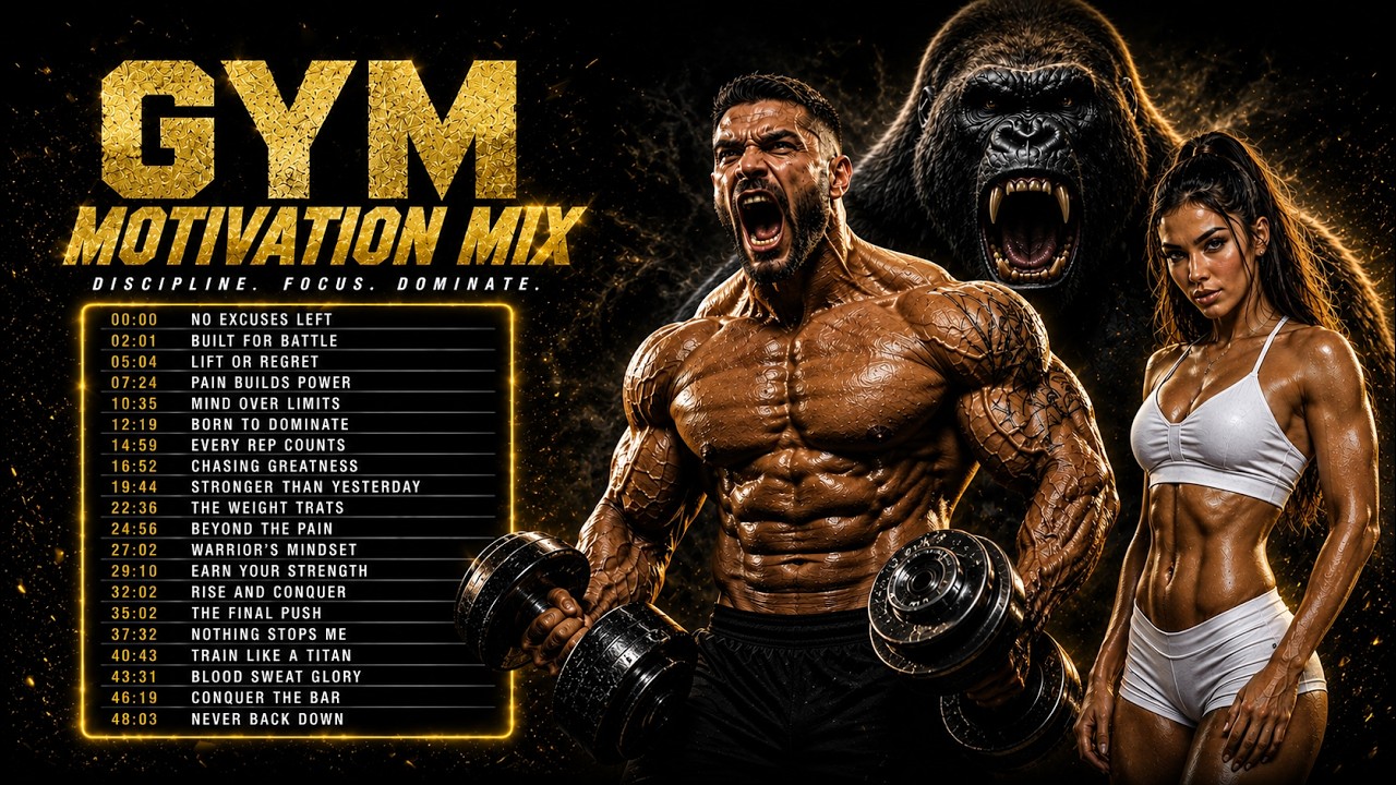 Workout Songs 2026 💪 Best Workout Playlist - Motivational Gym Music | Musica Para Entrenar