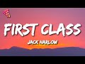 Jack harlow  first class