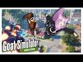 Causing MASS CHAOS and DESTRUCTION in Goat Simulator Remastered