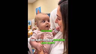 Baby Hears Mother’s Voice For First Time ❤️ 🥹