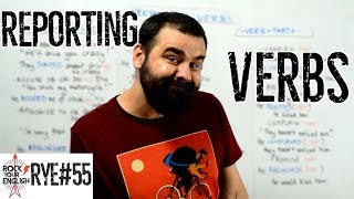 Reporting Verbs | ROCK YOUR ENGLISH #55