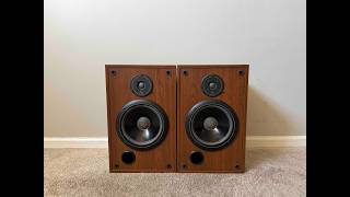 Infinity SM 82 Studio Monitor Series Home 2 Way Bookshelf Vintage Speakers
