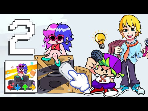 FNF Delete One Part: Music Puzzle - all levels 46-90 #2