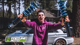 I GOT CUSTOM BUILT COILOVERS FOR MY STI!! Subaru Sti Bolt Pattern