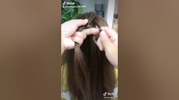 cách tết tóc xương cá đơn giản