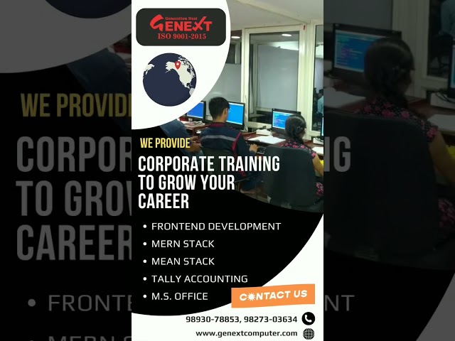 corporate training for students, #fullstackdeveloper , #website design , #mernstack-developer