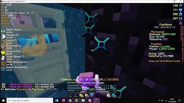 JartexNetwork Factions - Odelon Bug Abusing ! (Hitting Through Doors)