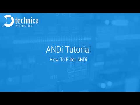 How to Filter with ANDi Traffic Viewer