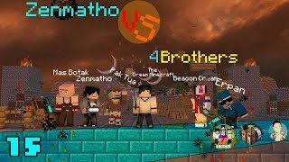 Minecraft animation indonesia Zenmatho Vs 4Brothers episode 1