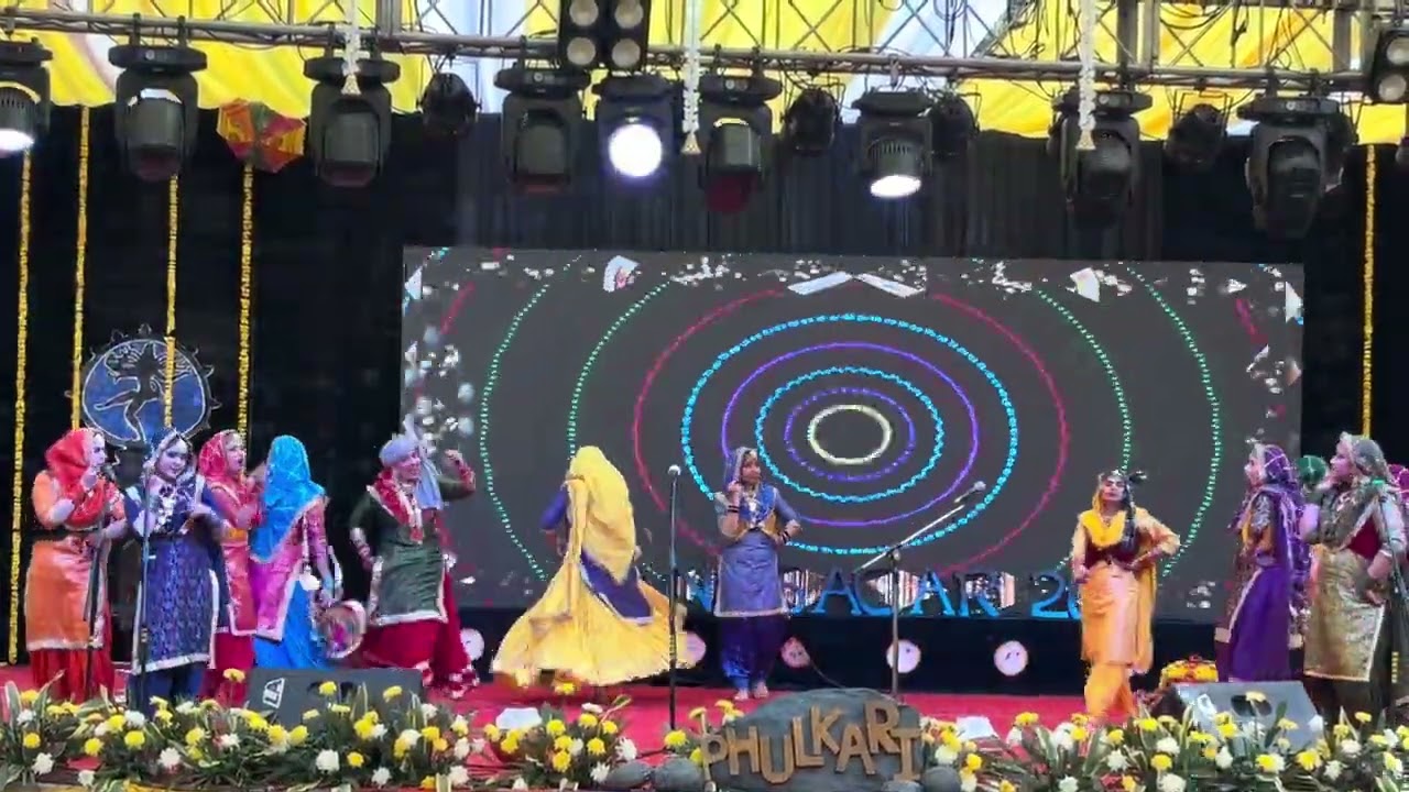 #hariyanavidance #hariyanasong fest in dyal Singh college 