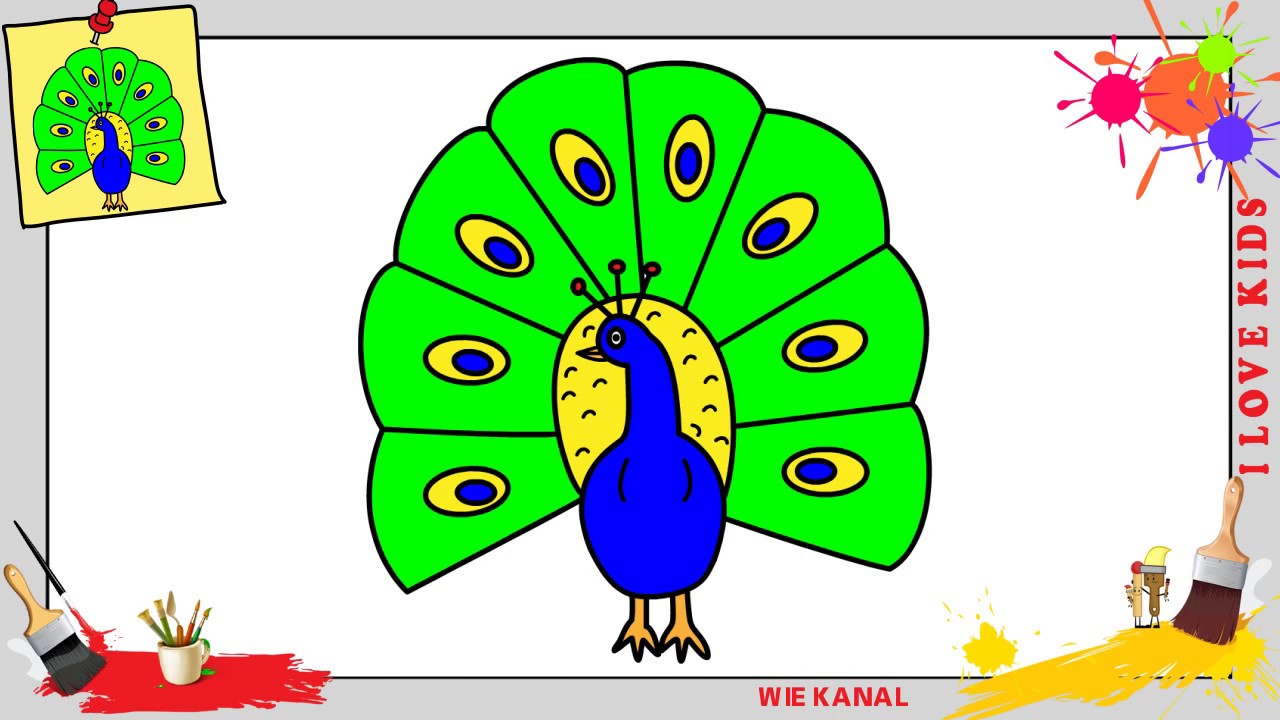Pfau Zeichnen Schritt F 252 R Schritt F 252 R Anf 228 Nger Kinder Pfau Zeichnen Schritt F 252 R Schritt F 252 R Anf 228 Nger Kinder