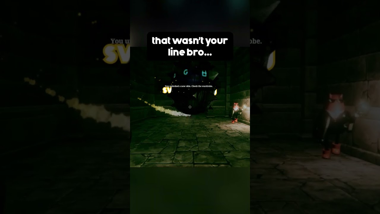 that wasn't your line bro... #shorts #funny #funnymoments #gaming #memes #cursedcompanions