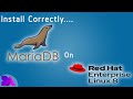 How to Install MariaDB 10 4 on CentOS8   RHEL8