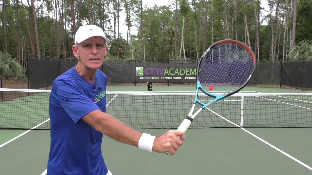 How To Build A Solid Backhand Volley YouTube