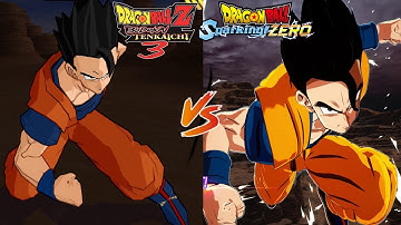 Tenkaichi 3 vs Sparking! Zero Ultimate Gohan Supers and Ultimate