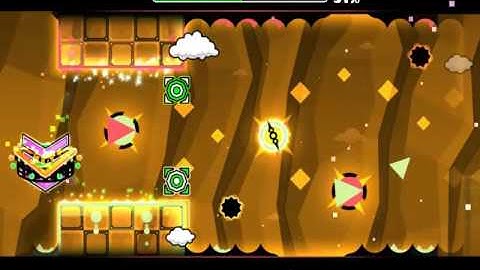 Simple Sun by UserMatt18 - Geometry Dash [2.1] Daily Level #1