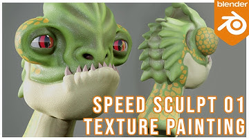 Blender: Random Sculpt Part 02- Texture