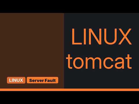 DevOps & SysAdmins: Tomcat - How to stop, start, restart