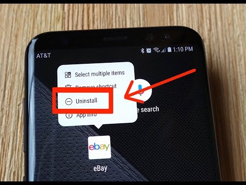How to Uninstall Apps on the Galaxy S8