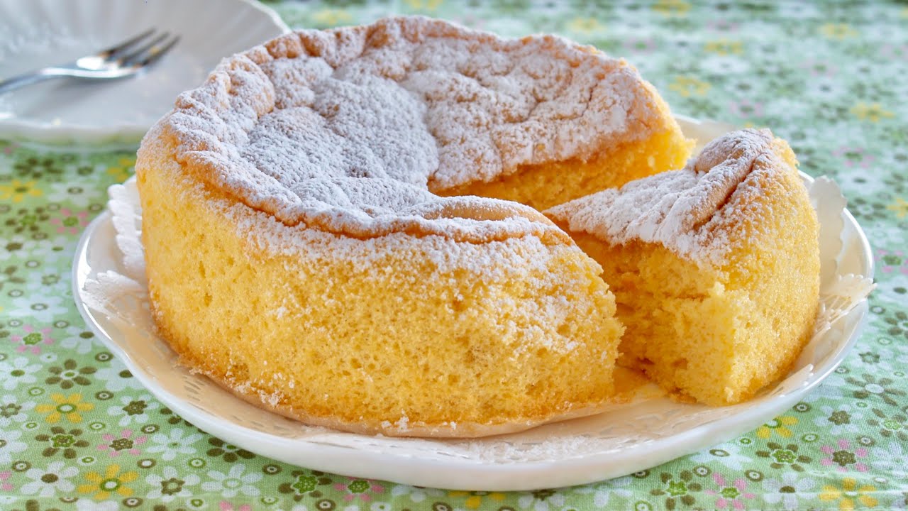 3 Ingredients Gluten Free Cake (Fluffy and Moist High Protein Soybean Flour Recipe) | OCHIKERON | ochikeron