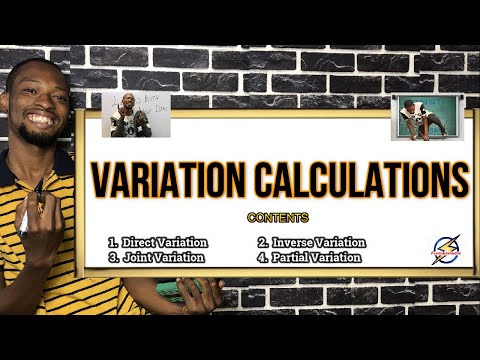 Variation - Calculations Under Variation
