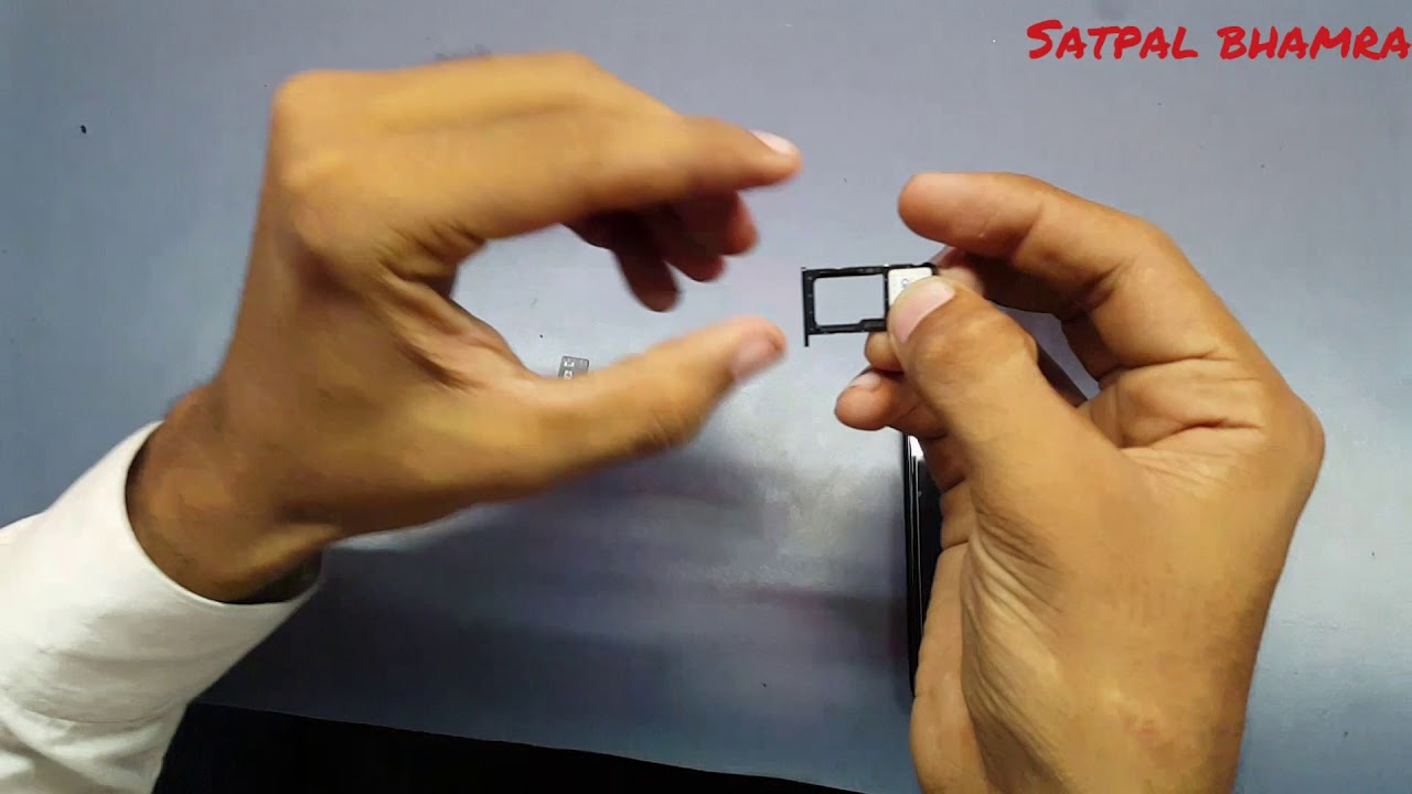 Honor 8x Max ; How to insert sim and sd card in honor 8x max YouTube