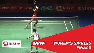 F | WS | Nozomi OKUHARA (JPN) [8] vs Carolina MARIN (ESP) [6] | BWF 2018