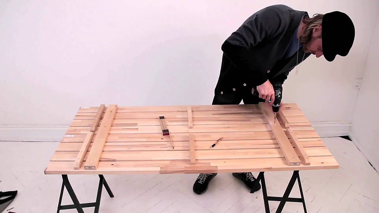 Ikea diy emils bord youtube Diy bord