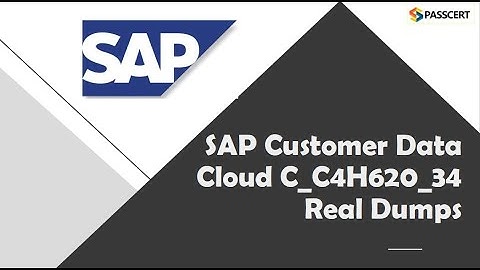 C_C4H620_34 SAP Customer Data Cloud Exam Dumps