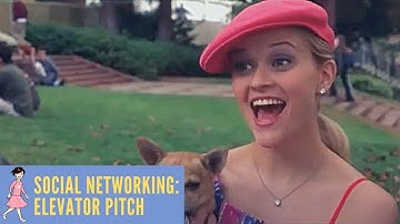 Social Networking: Elevator Pitch - Legally Blonde, 2001