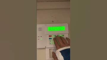 Honeywell Vista “User code error” demonstration